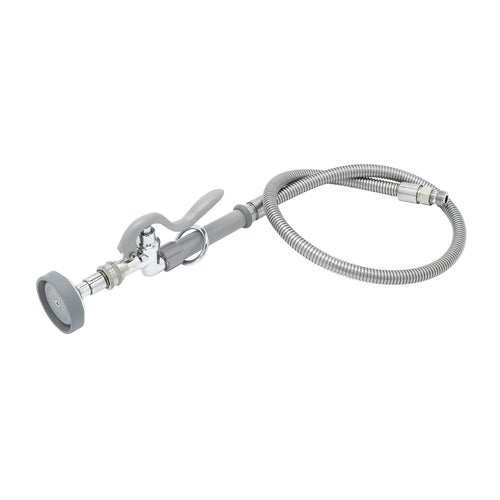 T&S B-1410 Quick Connect Spray Assembly, 3" Spray Pattern, Shut-Off Valve-cityfoodequipment.com