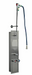 T&S B-1460-RMT Recess-Mount Hose Reel Cabinet & Flange w/ Top Inlets, Eterna Cartridges, Stainless Steel-cityfoodequipment.com