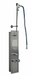 T&S B-1460-SMB-CR Surface-Mount Hose Reel Cabinet w/ Bottom Inlets, Cerama Cartridges, Stainless Steel-cityfoodequipment.com