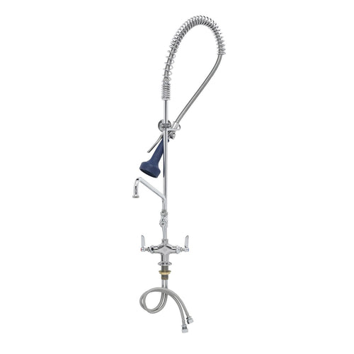 T&S B-2338-08 40 1/4"H Deck Mount Pre Rinse Faucet - 1.07 GPM, Base with Nozzle-cityfoodequipment.com