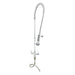 T&S B-2349 42"H Deck Mount Pre Rinse Faucet - 1.15 GPM, Base with Nozzle-cityfoodequipment.com