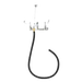 T&S B-2465 Splash Mount Service Sink Mixing Faucet w/ 48" Hose & 4" Wrist Action Handles-cityfoodequipment.com