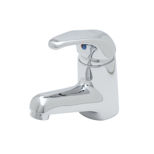 T&S B-2701 Deck Mount Faucet w/ Single Lever & Short Spout, ADA Compliant-cityfoodequipment.com