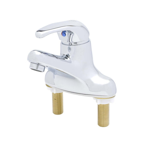 T&S B2711 Lavatory Single Lever Faucet, 4" Centerset-cityfoodequipment.com