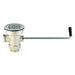 T&S B-3950 Twist Waste Valve w/ 1 1/2" Adapter-cityfoodequipment.com