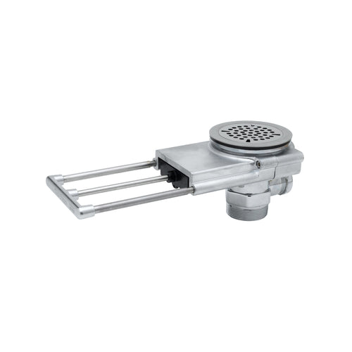 T&S B-3990-3X Modular Waste Drain Valve w/ Pull Handle & 3 1/2" Sink Opening-cityfoodequipment.com