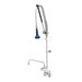 T&S B-5110-12CRB8TP 47 9/50"H Deck Mount Pre Rinse Faucet - 1 7/100 GPM, Base with Nozzle-cityfoodequipment.com