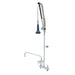 T&S B-5120-12CRB8TP 47 9/50"H Deck Mount Pre Rinse Faucet - 1 7/100 GPM, Base with Nozzle-cityfoodequipment.com