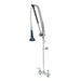 T&S B-5120-CR-B8TP 42 3/4"H Deck Mount Pre Rinse Faucet - 1 7/100 GPM, Base with Nozzle-cityfoodequipment.com