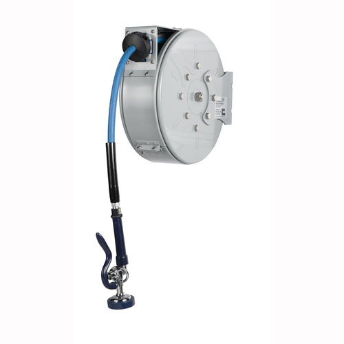 T&S B-7222-C01 Hose Reel, 30' Hose, Enclosed, 3/8" ID-cityfoodequipment.com