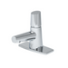 T&S BP-0723-4DP Deck Mount Lavatory Faucet w/ Self Closing Handle - 0.5 gpm Spray Outlet, 4" Plate-cityfoodequipment.com