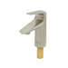 T&S BP-2704-BN Deck Mount Lavatory Faucet w/ 4 1/8" Spout & 0.5 gpm Spray Outlet - Single Hole, Brushed Nickel-cityfoodequipment.com
