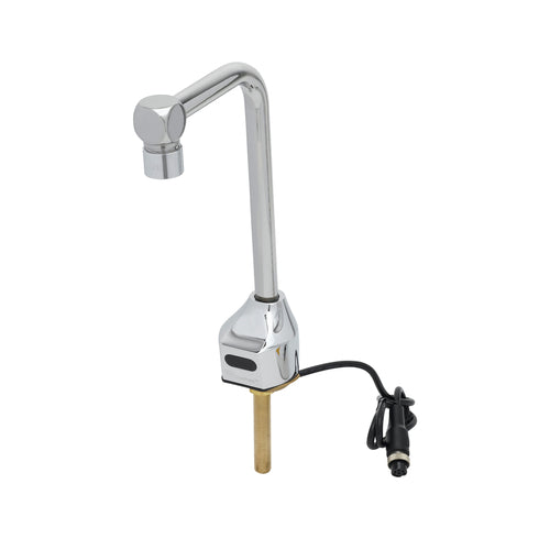 T&S EC-1210-08 Deck Mount Hands Free Glass/Bottle Filler w/ 8" Nozzle - 1.5 GPM-cityfoodequipment.com
