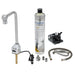 T&S EC-1210-10-WFK Deck Mount Hands Free Glass/Bottle Filler w/ 10" Nozzle & Water Filtration - 1.5 GPM-cityfoodequipment.com