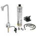 T&S EC-1210-12-WFK Deck Mount Hands Free Glass/Bottle Filler w/ 12" Nozzle & Water Filtration - 1.5 GPM-cityfoodequipment.com