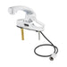 T&S EC-3104-VF05 Deck Mount Electronic Faucet - 4" Centers, Cast Spout, 100-240/1ph-cityfoodequipment.com