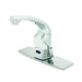 T&S EC-3132-8DP Deck Mount Electronic Faucet - 8" Centers, Cast Spout, 100-240v/1ph-cityfoodequipment.com