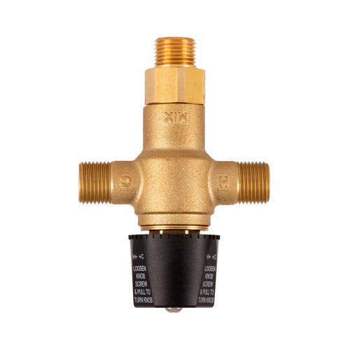 T&S EC-TMV Thermostatic Mixing Valve w/ 1/2" Male Fittings-cityfoodequipment.com