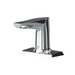 T&S ECW-3153 WaveCrest Deck Mount Electronic Faucet - 4" Centerset, Fixed Spout, Battery Operated-cityfoodequipment.com