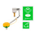 T&S EW-7610 Sink Mount Pull-Down Eyewash Unit, Sink Mount-cityfoodequipment.com