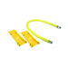 T&S HG-2E-48-PS 48" Gas Connector Hose - Stainless Steel, 1" Male/Male Connections-cityfoodequipment.com