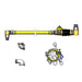 T&S HG-4D-48GS-K 48" Gas Connector Hose w/ Quick Disconnect & SwiveLink Fittings-cityfoodequipment.com