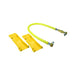 T&S HG-4D-60S-PS 60" SwiveLink Gas Connector Hose w/ Quick Disconnect - Stainless Steel, 3/4" Connection-cityfoodequipment.com