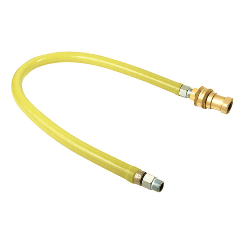 T&S HG-6D-72 72" Gas Connector w/ Reverse Quick Disconnect - 3/4" NPT-cityfoodequipment.com