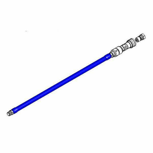 T&S HW-4B-48VB 48" Water Connector Hose w/ Quick Disconnect - Stainless Steel, 3/8" NPT-cityfoodequipment.com