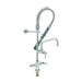T&S MPY-2DLN-08 24 13/16"H Deck Mount Pre Rinse Faucet - 13/20 GPM, Base with Nozzle-cityfoodequipment.com
