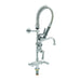 T&S MPZ-2DCN-06 24 13/16"H Deck Mount Pre Rinse Faucet - 1.15 GPM, Base with Nozzle-cityfoodequipment.com