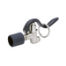 T&S S-0107-J 1.07 GPM Spray Valve Assembly w/ Hold-down Ring & Rubber Bumper, Blue-cityfoodequipment.com