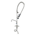 T&S S-0113-A12-B 46 1/4"H Deck Mount Pre Rinse Faucet - 1.15 GPM, Base with Nozzle-cityfoodequipment.com