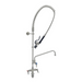 T&S S-0113-A12-BJ 46 1/4"H Deck Mount Pre Rinse Faucet - 1.07 GPM, Base with Nozzle-cityfoodequipment.com