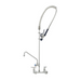 T&S S-0133-A12-BJ 37 9/16"H Wall Mount Pre Rinse Faucet - 1.07 GPM, Base with Nozzle-cityfoodequipment.com