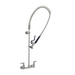 T&S S-0133-BY 33 5/16"H Wall Mount Pre Rinse Faucet - 1.15 GPM, Base with Nozzle-cityfoodequipment.com