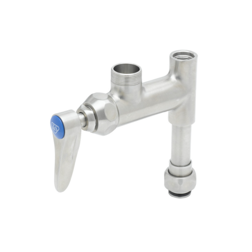 T&S S-0155-LNEZ Add-On Faucet - No Nozzle, EasyInstall Fittings-cityfoodequipment.com