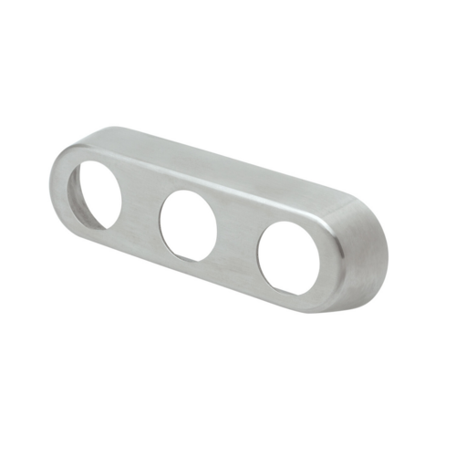 T&S S019374-30 Escutcheon for 4" Workboard Faucets, Stainless Steel-cityfoodequipment.com