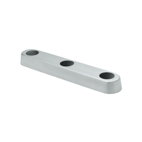 T&S S019375-30 Escutcheon for 8" Workboard Faucets, Stainless Steel-cityfoodequipment.com