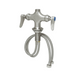 T&S S-0200-LN Deck Mount Faucet Less Nozzle, Single Hole Base-cityfoodequipment.com