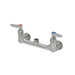 T&S S-0230-LN Wall Mount Faucet Base w/ 8" Centers - 1/2" NPT Female Inlet-cityfoodequipment.com