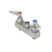 T&S S-1110-LN Deck Mount Faucet Base w/ 4" Centers - 1/2" NPT Male Inlet-cityfoodequipment.com