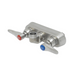 T&S S-1115-LN Wall Mount Faucet Base w/ 4" Centers - 1/2" NPT Male Inlet-cityfoodequipment.com