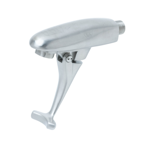 T&S S-1205 Faucet, Push Back Glass Filler, Wall Mounted-cityfoodequipment.com