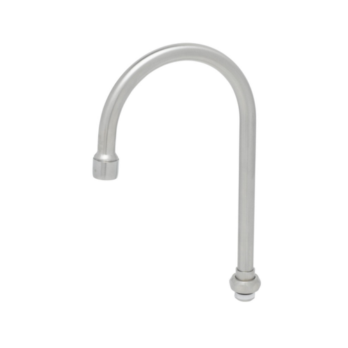 T&S S133X 5 3/4" Swivel Gooseneck Nozzle w/ Laminar Outlet-cityfoodequipment.com