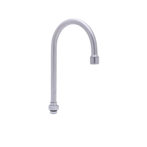 T&S S133X-A22 5 3/4" Swivel Gooseneck Nozzle w/ Aerator Outlet-cityfoodequipment.com