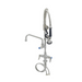 T&S SMPF-2DLN-08 24 13/16"H Deck Mount Pre Rinse Faucet - 1.15 GPM, Base with Nozzle-cityfoodequipment.com