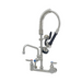 T&S SMPK-8WLN-06 22 1/8"H Wall Mount Pre Rinse Faucet - 1.15 GPM, Base with Nozzle-cityfoodequipment.com