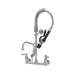 T&S SMPM-8WLN-06 22 1/8"H Wall Mount Pre Rinse Faucet - 1.07 GPM, Base with Nozzle-cityfoodequipment.com