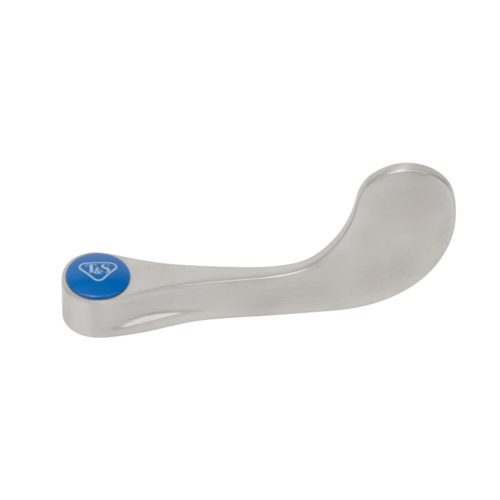 T&S S-WH4C-NS 4" Wrist Action Handle, Cold Index & Screw-cityfoodequipment.com